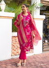 Trendy Touch Vol 1 By Vaniska Glass Silk Online Kurti With Bottom Dupatta Wholesale